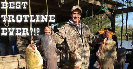 Trotlines for Catfish - The BEST Trotline Ever?!?