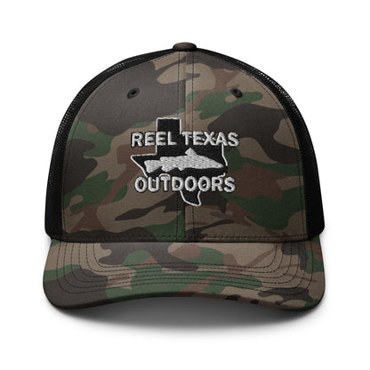 Reel Texas Outdoors Camo Catfish Hat