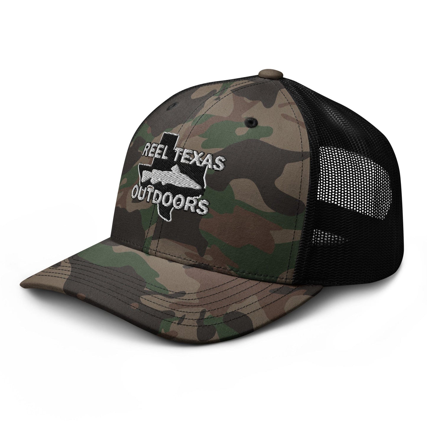 Reel Texas Outdoors Camo Catfish Hat