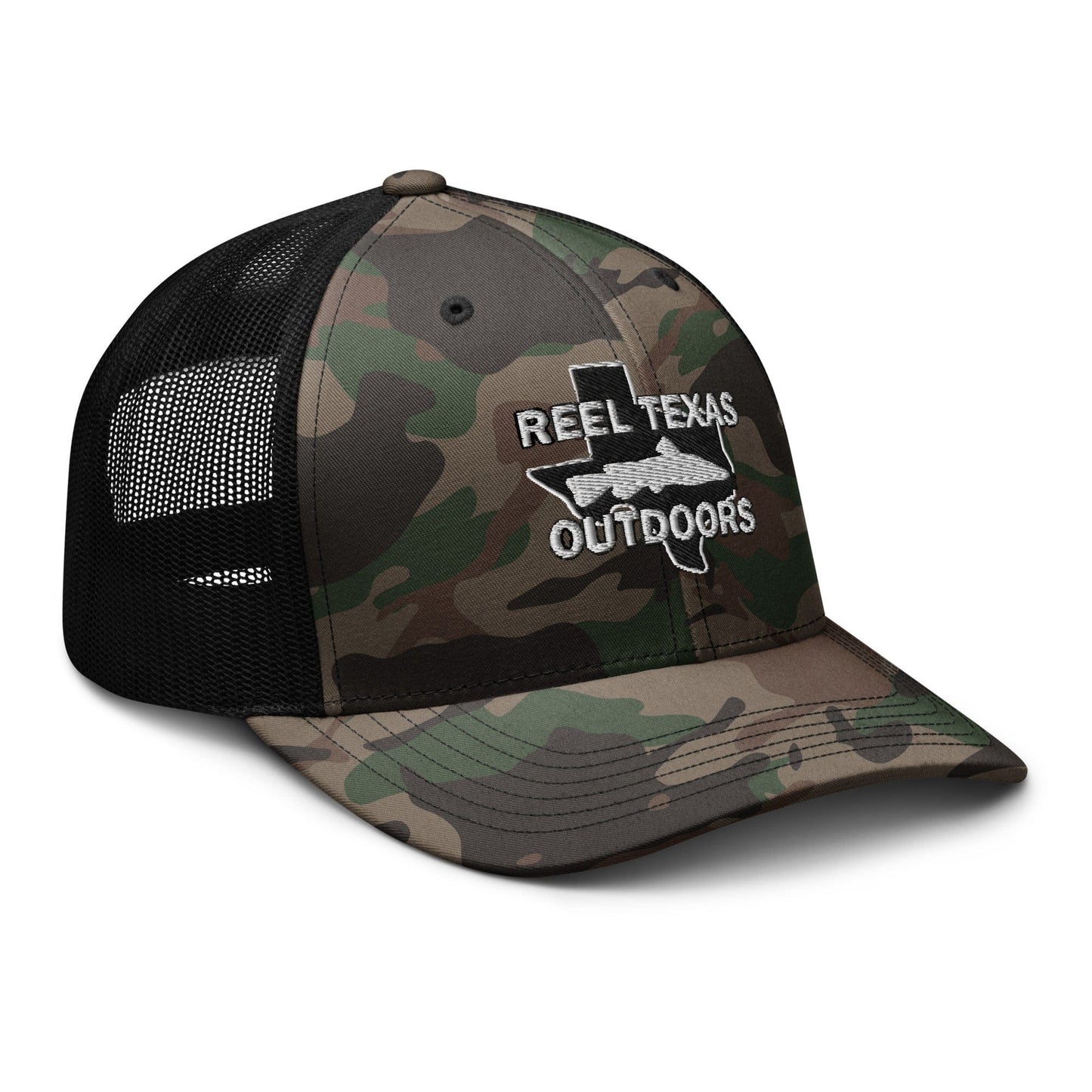 Reel Texas Outdoors Camo Catfish Hat