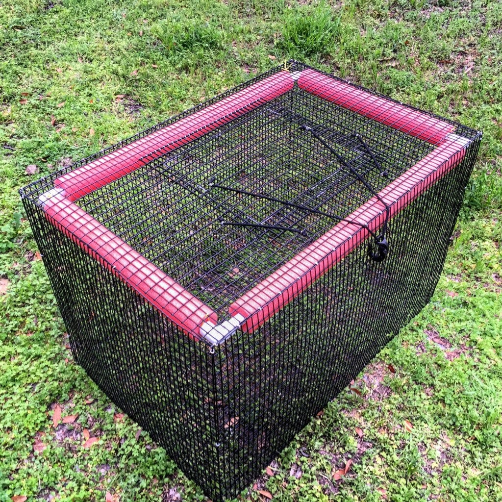 Fish Holder - Fish Cage - LARGE FLOATING Fish Holding Cage – Reel Texas  Outdoors