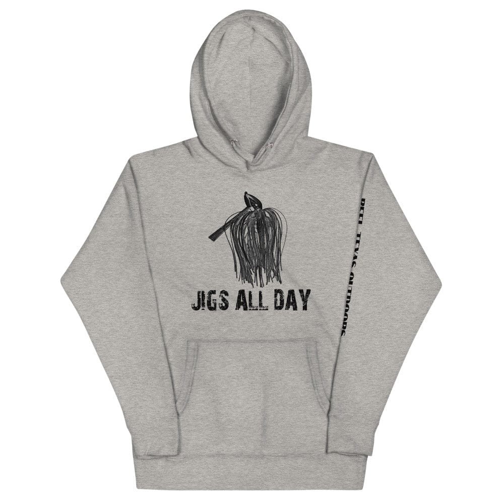 Jigs All Day PREMIUM Unisex Hoodie - Reel Texas Outdoors