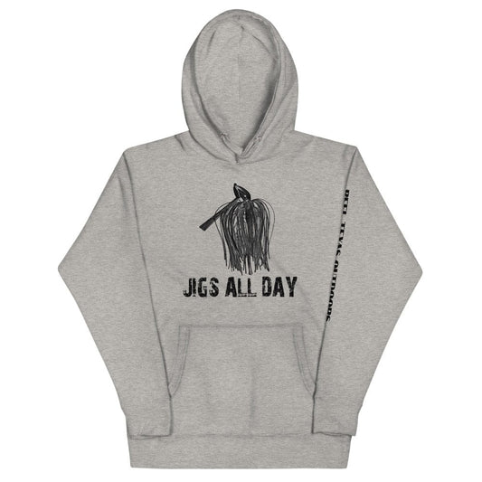 Jigs All Day PREMIUM Unisex Hoodie - Reel Texas Outdoors