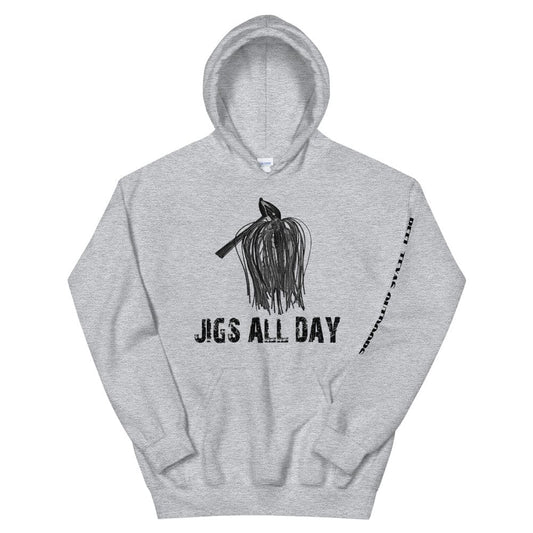 Jigs All Day Unisex Hoodie - Reel Texas Outdoors